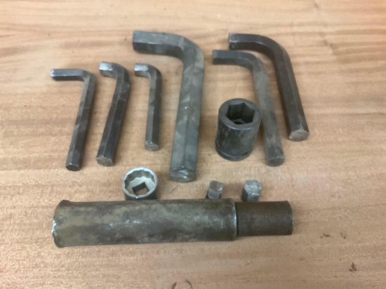 HEX WRENCHES & SHOP BUILT WING WRENCHES