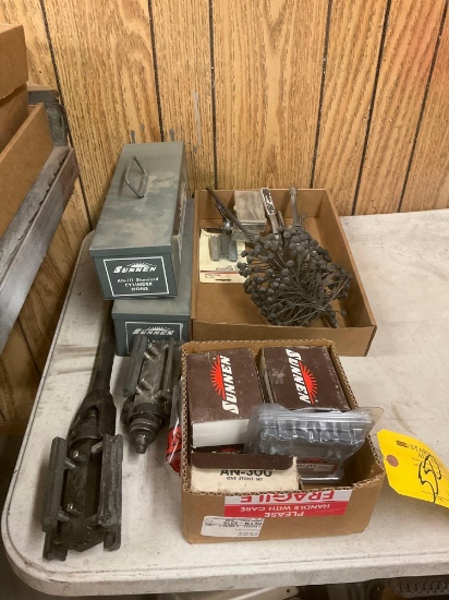 (LOT) SUNNEN CYLINDER HONES, BALL HONES & INV