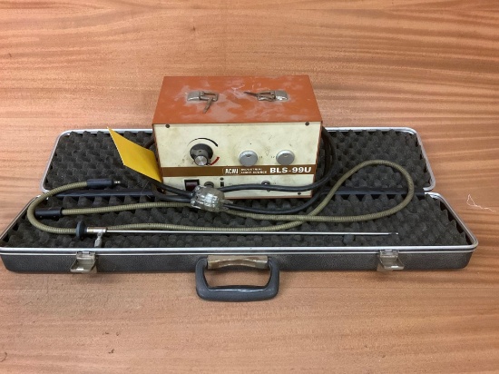 21" RIGID BORESCOPE WITH LIGHT SOURCE (BOTH PORTS LIGHT UP & WORK)