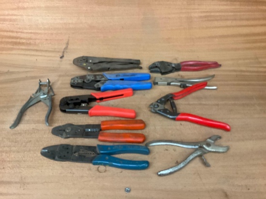 (LOT) CRIMPERS & SPECIALTY TOOLS