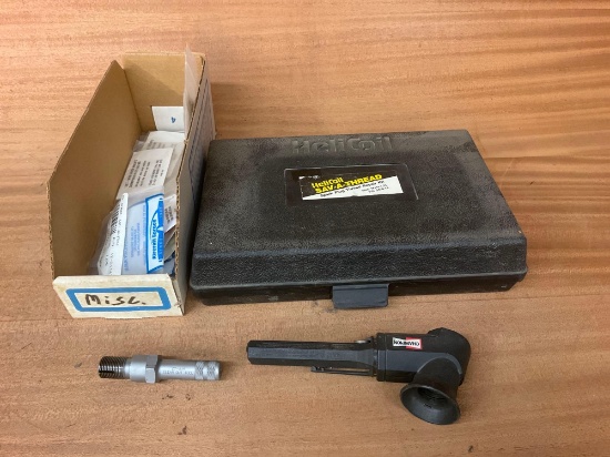 SPARK PLUG HELICOIL KIT, CLEAN OUT TOOL & CHAMPION INV.