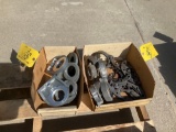LYC 540 MOUNTS, MAGNETO MOUNTS AND CYLINDER HOLD DOWN PLATES