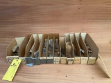 BOXES OF NEW CARB & FUEL SERVO LINKAGE & THROTTLE ARMS