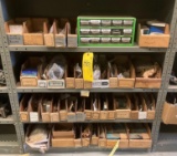 SHELVES OF NEW BENDIX MAGNETO REPAIR INVENTORY (DOES NOT INCLUDE SHELVES)