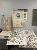 (LOT) POSTERS & MAGNETS