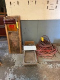 (LOT) MECHANICS CREEPERS & AIR HOSE