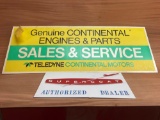 CONTINENTAL PLASTIC SIGN 48