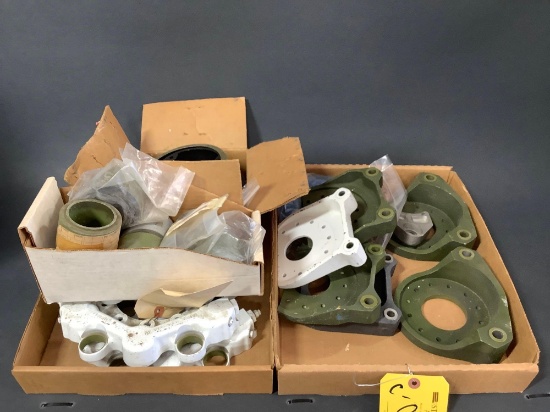 BOXES OF TORQUE PLATES & BRAKE INVENTORY