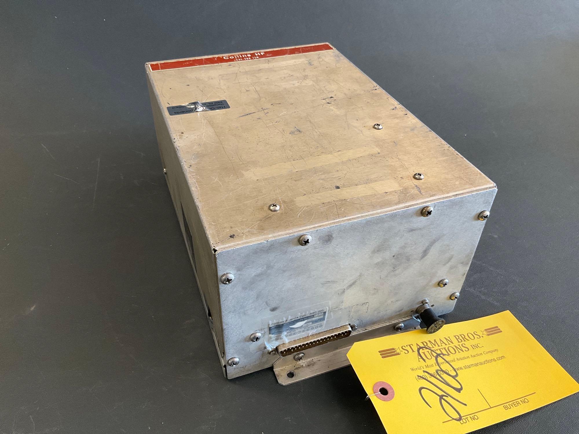 COLLINS AAC-200 ANTENNA COUPLERS 622-2884-004 (1 | Proxibid