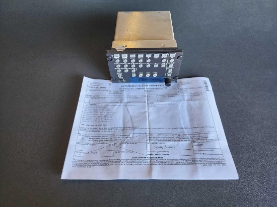 HONEYWELL AV-900 AUDIO PANEL 7511900-98602 (REPAIRED)