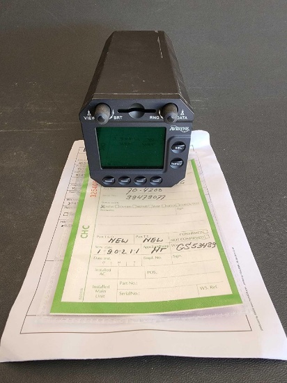 AVIDYNE MULTI-HAZARD DISPLAY 70-4200 UNIT (OUT OF BOX FAILURE)