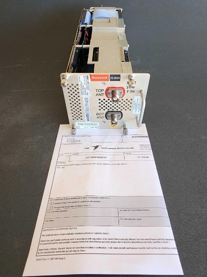 HONEYWELL XS-856A TRANSPONDER MODULE 7517400-887 (INSPECTED/TESTED)