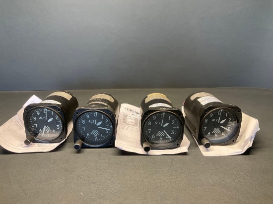 ALTIMETERS 8503-S20LW-MB5V (MOST REMOVED FOR ANNUAL CALIBRATION)