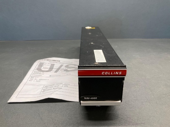 COLLINS NAV-4000 RECEIVER 822-1465-101 (REMOVED FOR FAILURE)