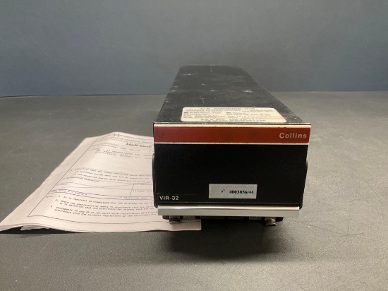 COLLINS VIR-32 RECEIVER 622-6137-001 (REPAIRED)