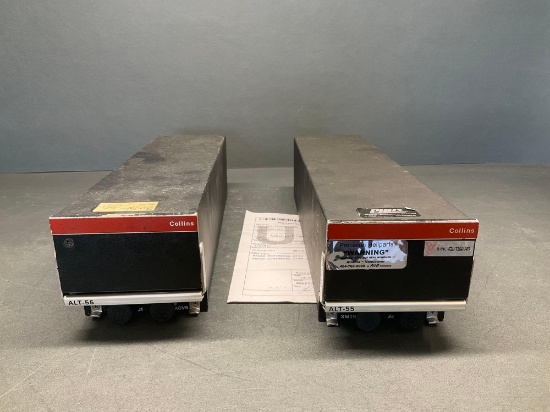 COLLINS ALT-55B RADIO ALTIMETER TRANSCEIVERS 622-2855-011 (1 REMOVED FOR REPAIR & 1 WITH NO REMOVAL