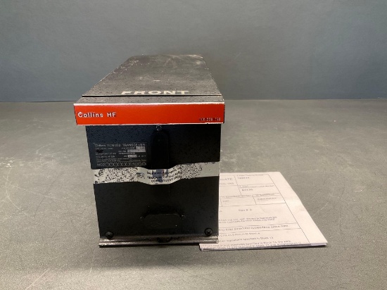 COLLINS TCR-220 HF TRANSCEIVER 622-5337-001 (OVERHAULED)
