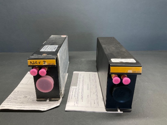 KING KNR-630 NAV RECEIVERS 066-4007-00 (BOTH REPAIRED)