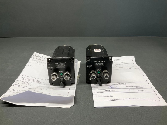 TRANSPONDER CONTROL HEADS 270-2436-060 (BOTH REPAIRED)