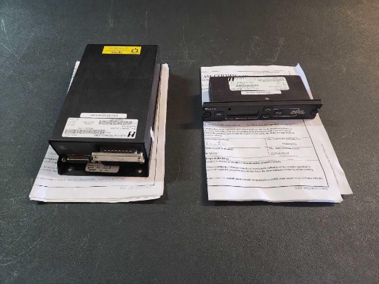 HEADS UP BRIEFER COMPUTER PBS250-1-R5 (MODIFIED) & BRIEFER CONTROLLER PBS250-2-B5 (REPAIRED)