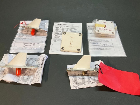 (LOT) ALTIMETER ANTENNA DMPN19-2-1 (REPAIRED) & MISC DAMAGED ANTENNA'S