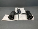 FUEL PRESSURE INDICATORS 124.044 (2 REPAIRED & 1 TESTED)