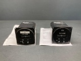 (2) BECKER ZVG2002 INDICATORS (1 A/R & 1 NEEDS REPAIR)