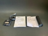 S76 ANNUNCIATOR PANEL & DUAL PRESSURE INDICATOR 76550-01001-104 & 76450-01078-104 (BOTH NEED REPAIR)