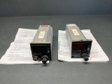 KING KFS-576 TRANSPONDER CONTROL HEAD 071-1192-18 (REPAIRED) & KFS-586 CONTROL HEAD 071-1210-04