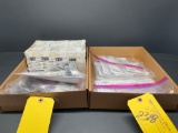 BOXES OF BULLET CAMERA LENSES, CORDS, MOUNTS & INVENTORY