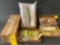 BOXES OF NEW 206 AIRFRAME 206-050-227-010, 206-073-452-3, 206-031-210-311S, 206-031-563-002, ETC