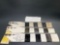 BELL TAIL ROTOR BLADES 206-016-201-131 & -127, 86-50 HRS REMAINING (1 IS DENTED)