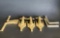 BELL 206 ROTOR PEDAL BASES & SOME PEDALS