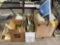 BOXES OF USED BELL 206 PANELS & AIRFRAME INVENTORY
