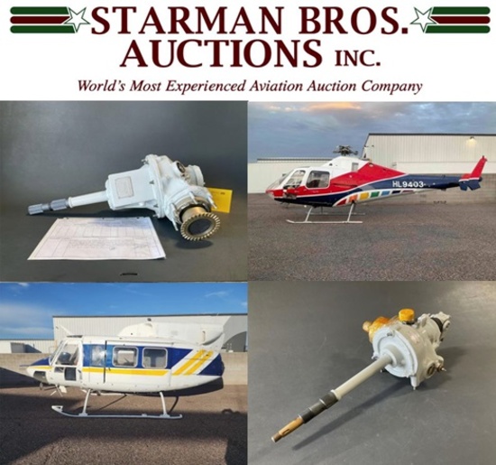 AIRWEST HELICOPTERS EXCESS INVENTORY AUCTION DAY 1