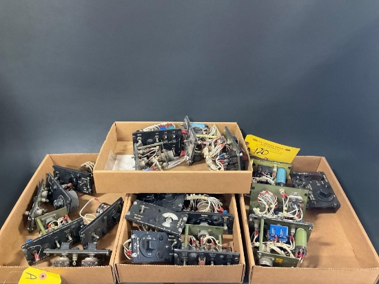 BOXES OF 204/205 CONTROL PANELS