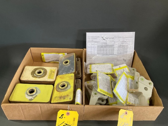 BOXES OF BELL 412 DAMPERS & BRACKETS 412-310-146-103 & 412-010-264-111 & -109