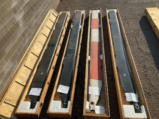 BELL 206 MAIN ROTOR BLADES 206-015-001-107 REMOVED FOR AD S/N'S A-1904, A-2177, A-1547 & A-1533