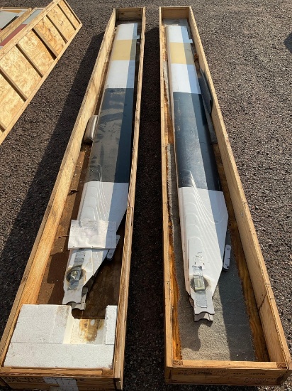 BELL 206 MAIN ROTOR BLADES 206-010-200-33 BOTH WITH 17 HRS REMAINING S/N TKK-3710 & TKK-3556