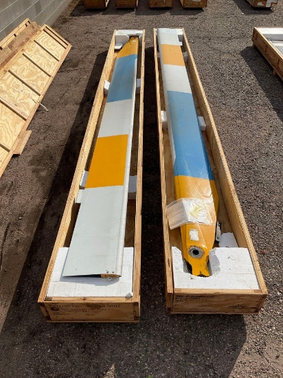 BELL 206 MAIN ROTOR BLADES 206-010-200-033 BOTH WITH 30 HRS REMAINING S/N TKK-8418 & TKK-8254