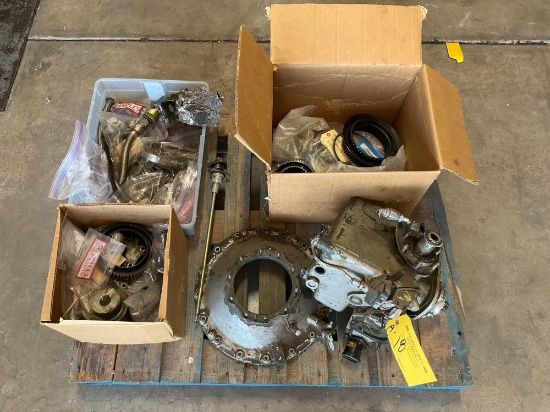 CRASH DAMAGED UH-1 TRANSMISSION INVENTORY & MAST FOR TRAINING/SCHOOL USE ONLY