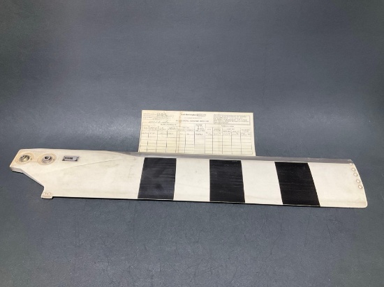 TAIL ROTOR BLADE 206-016-201-127 (28 HRS REMAINING)