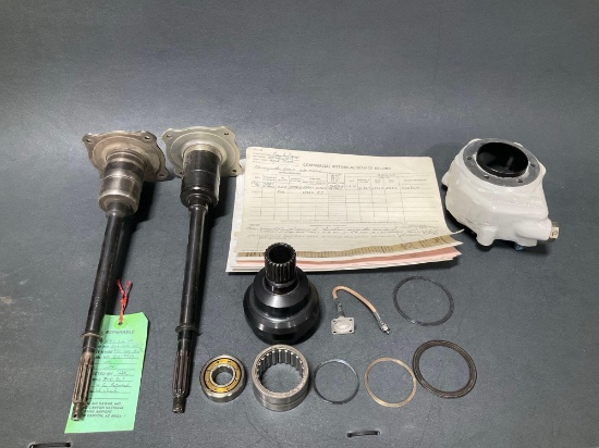DISASSEMBLED FREEWHEELING UNIT 206-040-270-9 (INCOMPLETE/EXTRA SHAFT)
