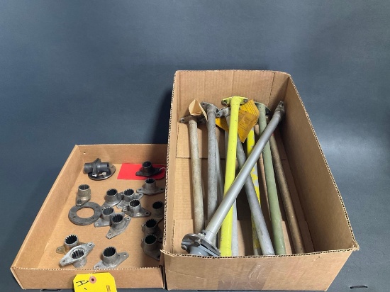 BOXES OF B MODEL DRIVE SHAFT SEGMENTS & FLANGES