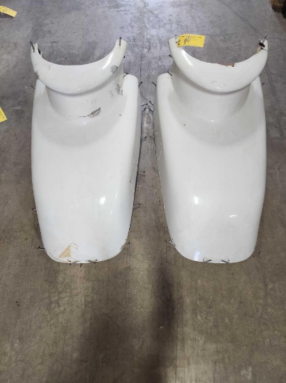 BELL 206 FRONT COWLS (BOTH NEED REPAIR)