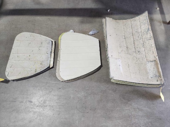 STACKS OF BAGGAGE COMPARTMENT PANELS & TAIL BOOM DIVIDER PANELS