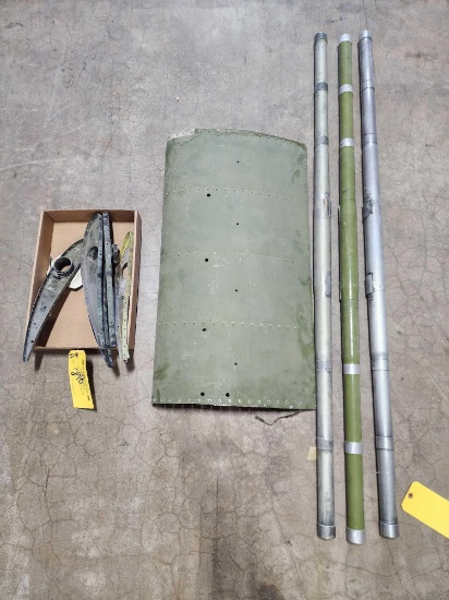 (LOT) BELL 206 STABILIZER TUBES & INVENTORY