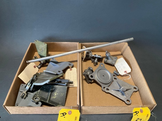 BOXES OF UH-1 ENGINE MOUNTS & DROOP STOP INVENTORY