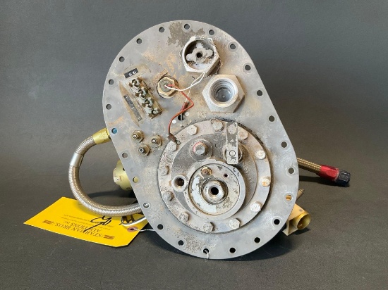 BELL 205 FUEL BOOST PUMP & PLATE ASSY WITH FUEL QTY TRANSMITTERS