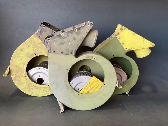 BELL 206 OIL COOLER BLOWER HOUSINGS WITH FANS